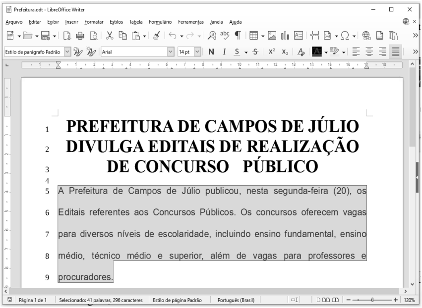 Imagem associada para resolução da questão