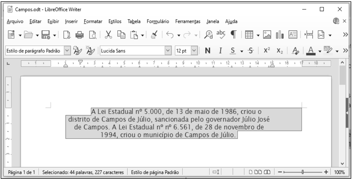 Imagem associada para resolução da questão