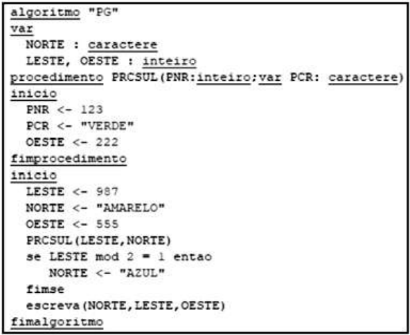 Imagem associada para resolução da questão