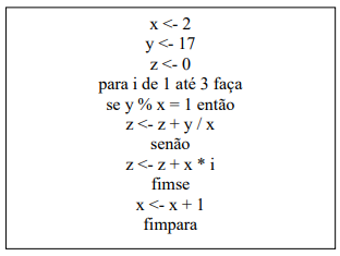 Imagem associada para resolução da questão