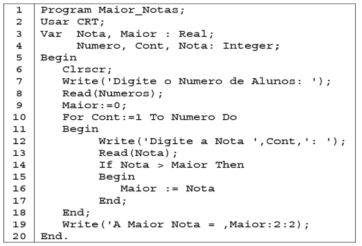 Imagem associada para resolução da questão