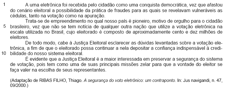 Imagem associada para resolução da questão