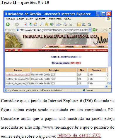 Imagem associada para resolução da questão
