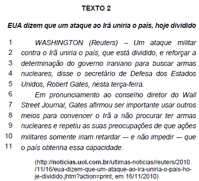 Imagem associada para resolução da questão