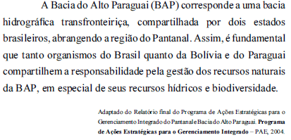 Imagem associada para resolução da questão