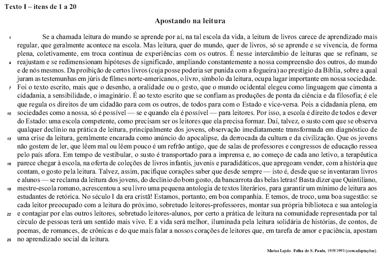 Imagem associada para resolução da questão