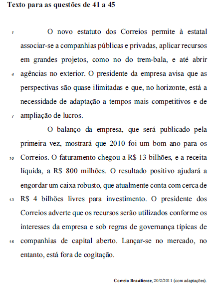 Imagem associada para resolução da questão