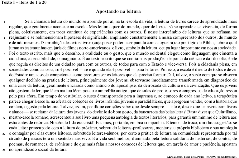 Imagem associada para resolução da questão