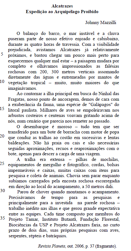 Imagem associada para resolução da questão