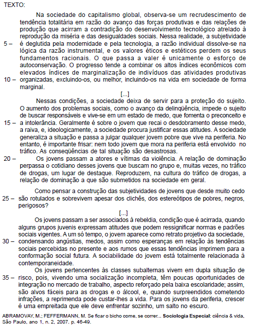 Imagem associada para resolução da questão