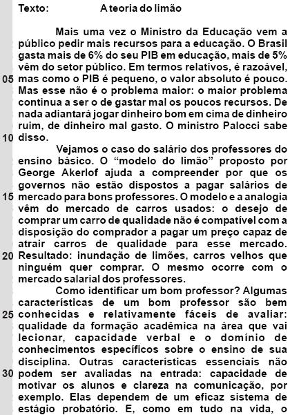 Imagem associada para resolução da questão