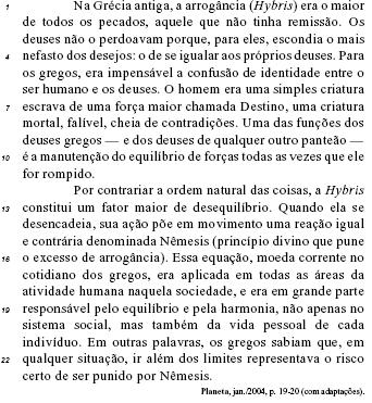 Imagem associada para resolução da questão