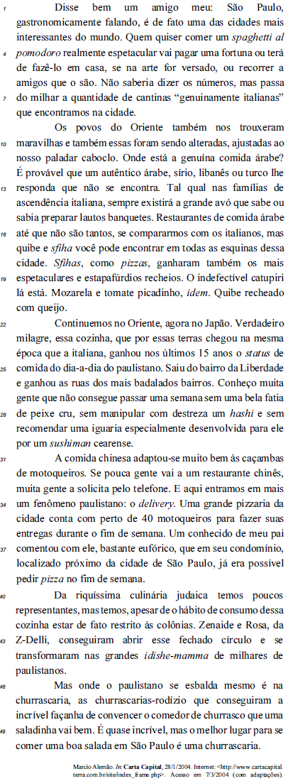 Imagem associada para resolução da questão