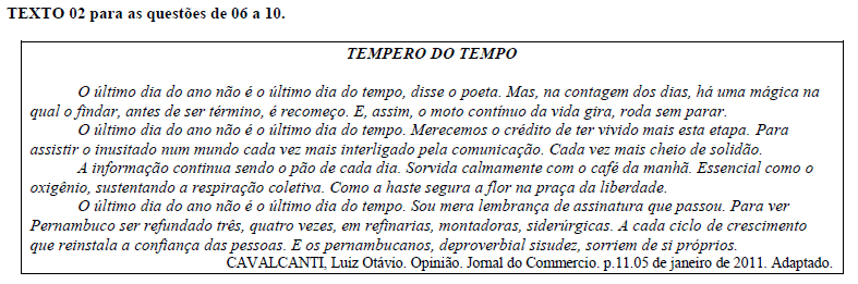 Imagem associada para resolução da questão