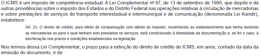 Imagem associada para resolução da questão