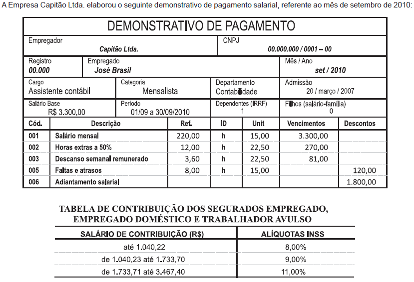 Imagem associada para resolução da questão