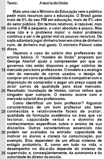 Imagem associada para resolução da questão
