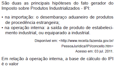 Imagem associada para resolução da questão