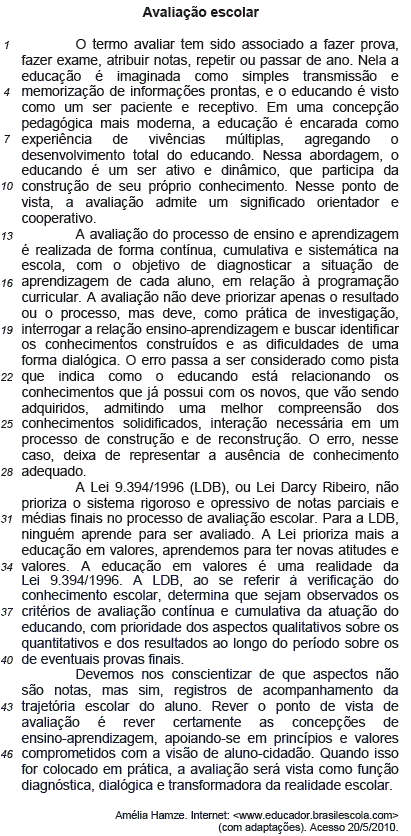 Imagem associada para resolução da questão