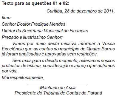 Imagem associada para resolução da questão