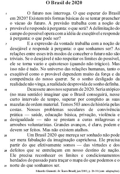 Imagem associada para resolução da questão