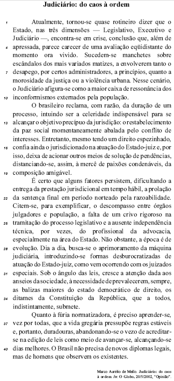 Imagem associada para resolução da questão