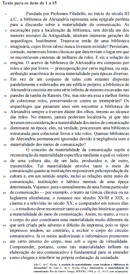 Imagem associada para resolução da questão