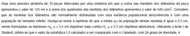 Imagem associada para resolução da questão
