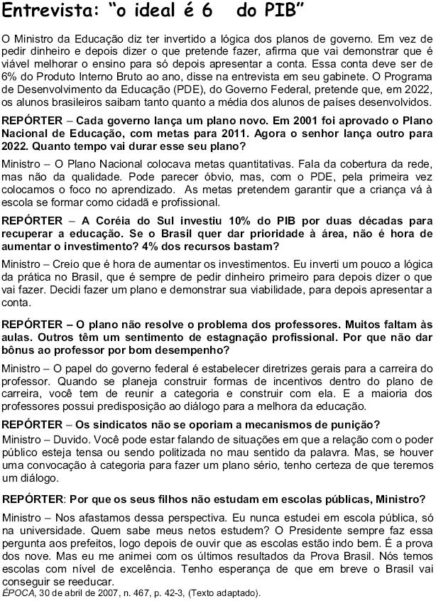 Imagem associada para resolução da questão
