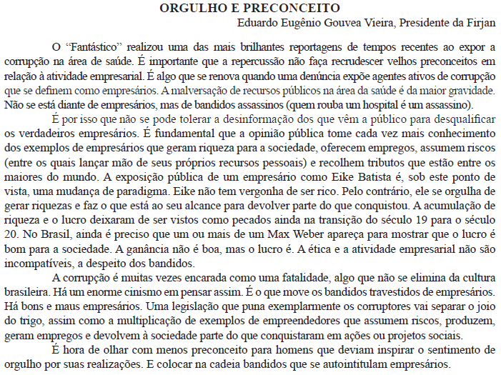 Imagem associada para resolução da questão