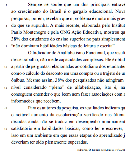 Imagem associada para resolução da questão