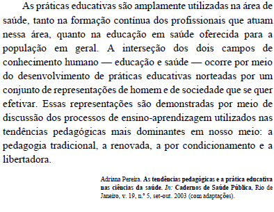 Imagem associada para resolução da questão