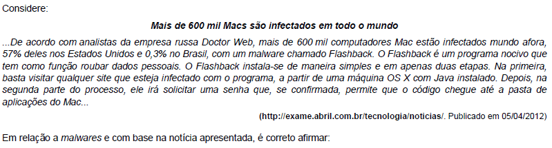 Imagem associada para resolução da questão