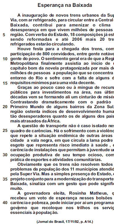 Imagem associada para resolução da questão