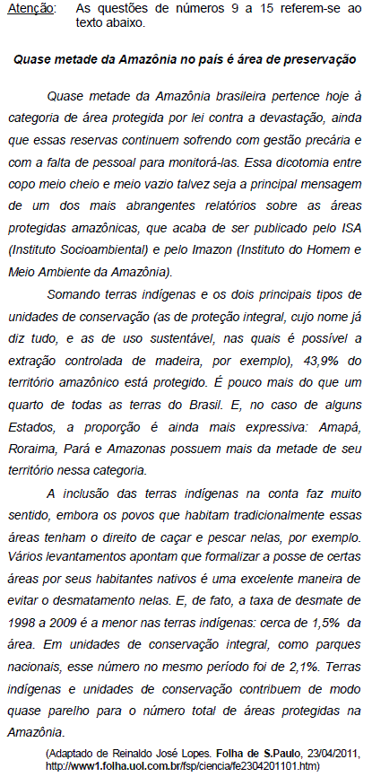 Imagem associada para resolução da questão