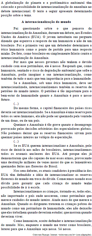 Imagem associada para resolução da questão