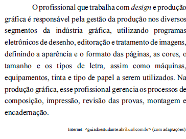 Imagem associada para resolução da questão