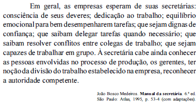 Imagem associada para resolução da questão