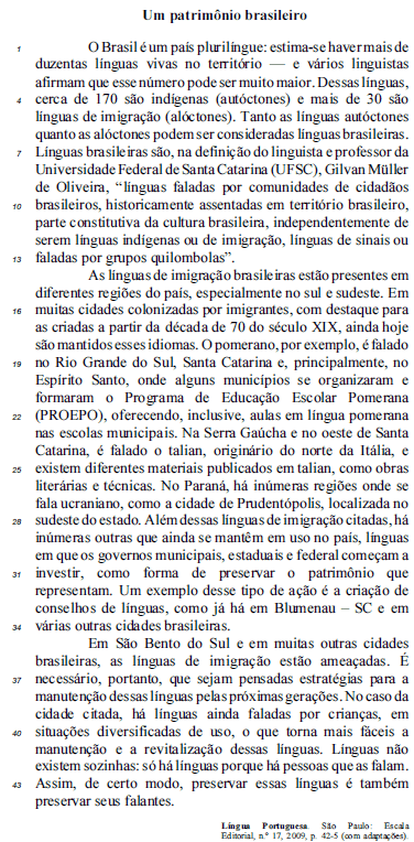 Imagem associada para resolução da questão