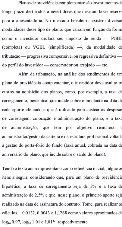 Imagem associada para resolução da questão