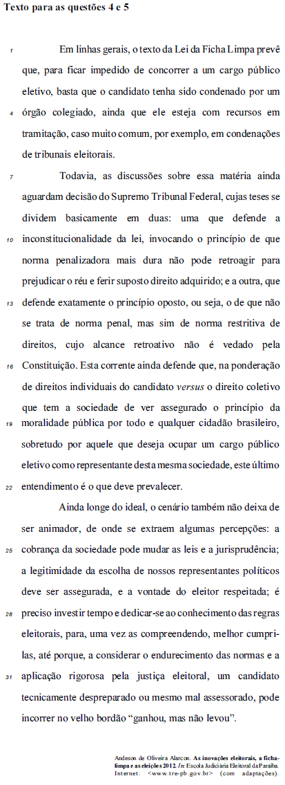 Imagem associada para resolução da questão