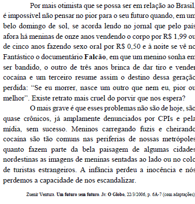 Imagem associada para resolução da questão