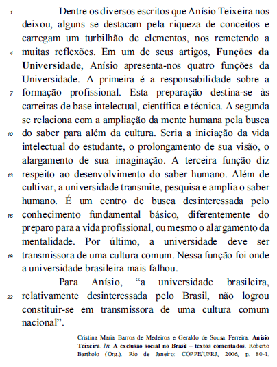 Imagem associada para resolução da questão
