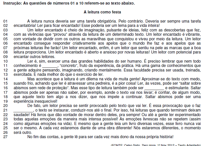Imagem associada para resolução da questão