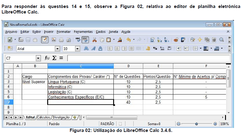 Imagem associada para resolução da questão