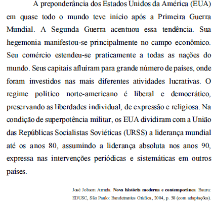 Imagem associada para resolução da questão