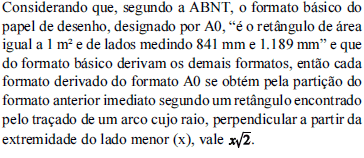 Imagem associada para resolução da questão