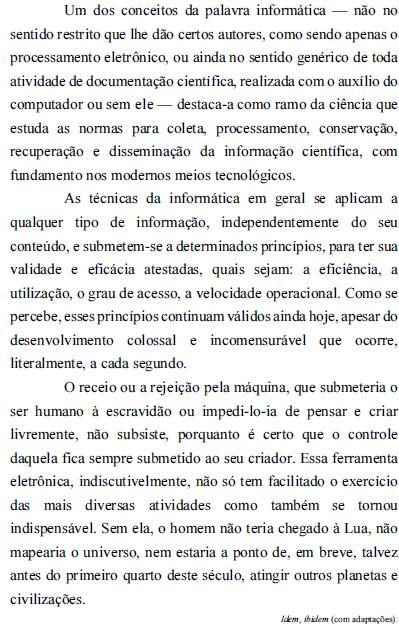 Imagem associada para resolução da questão