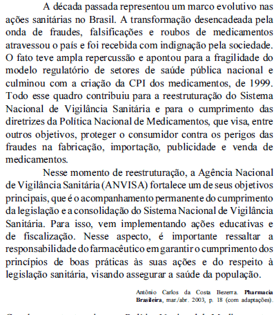 Imagem associada para resolução da questão