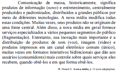 Imagem associada para resolução da questão